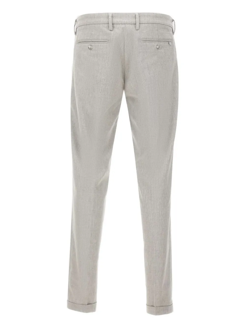 Re-hash Welt-pocket Trousers In Gray