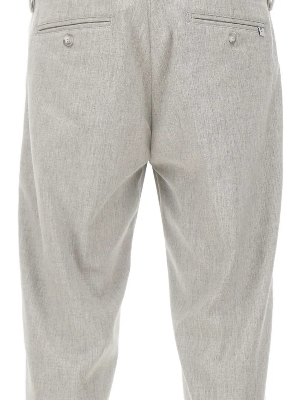 Re-hash Welt-pocket Trousers In Gray
