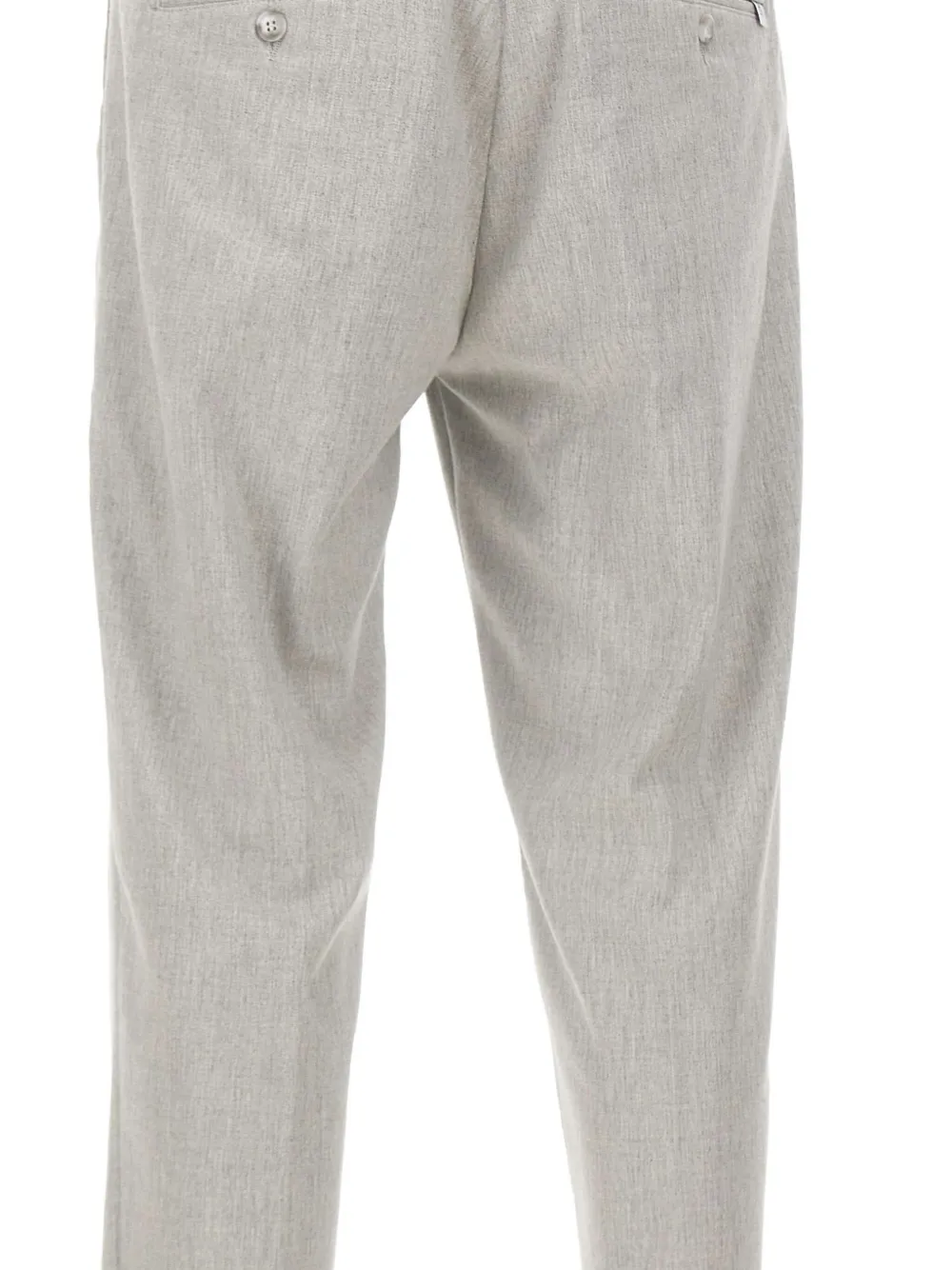 Re-hash Welt-pocket Trousers In Gray