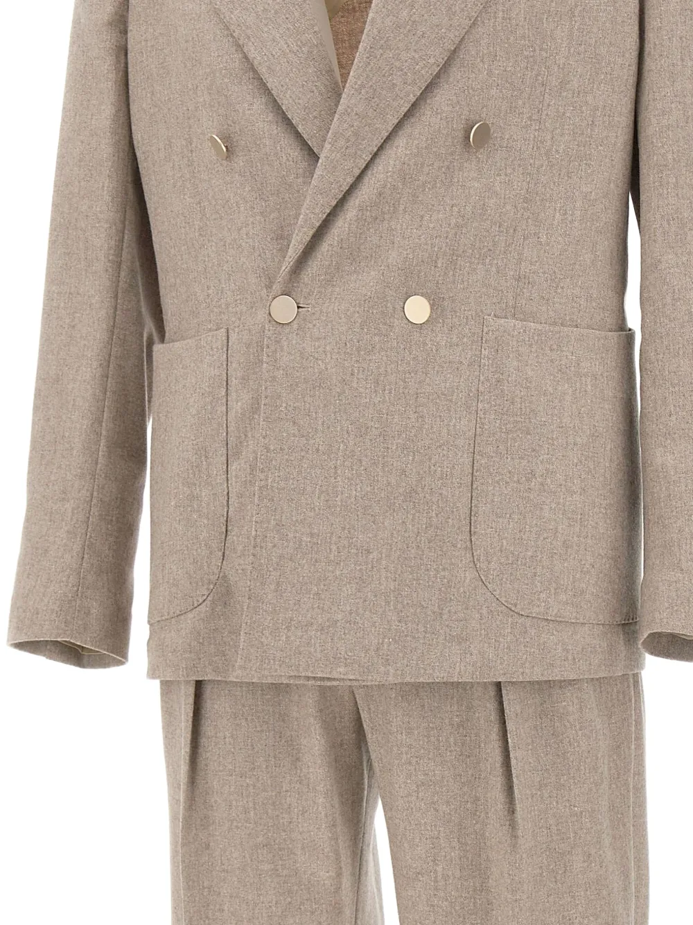 Briglia 1949 Pak met dubbele rij knopen Beige