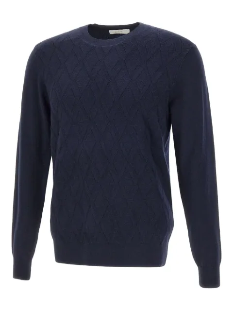 DIKTAT diamond-pattern sweater