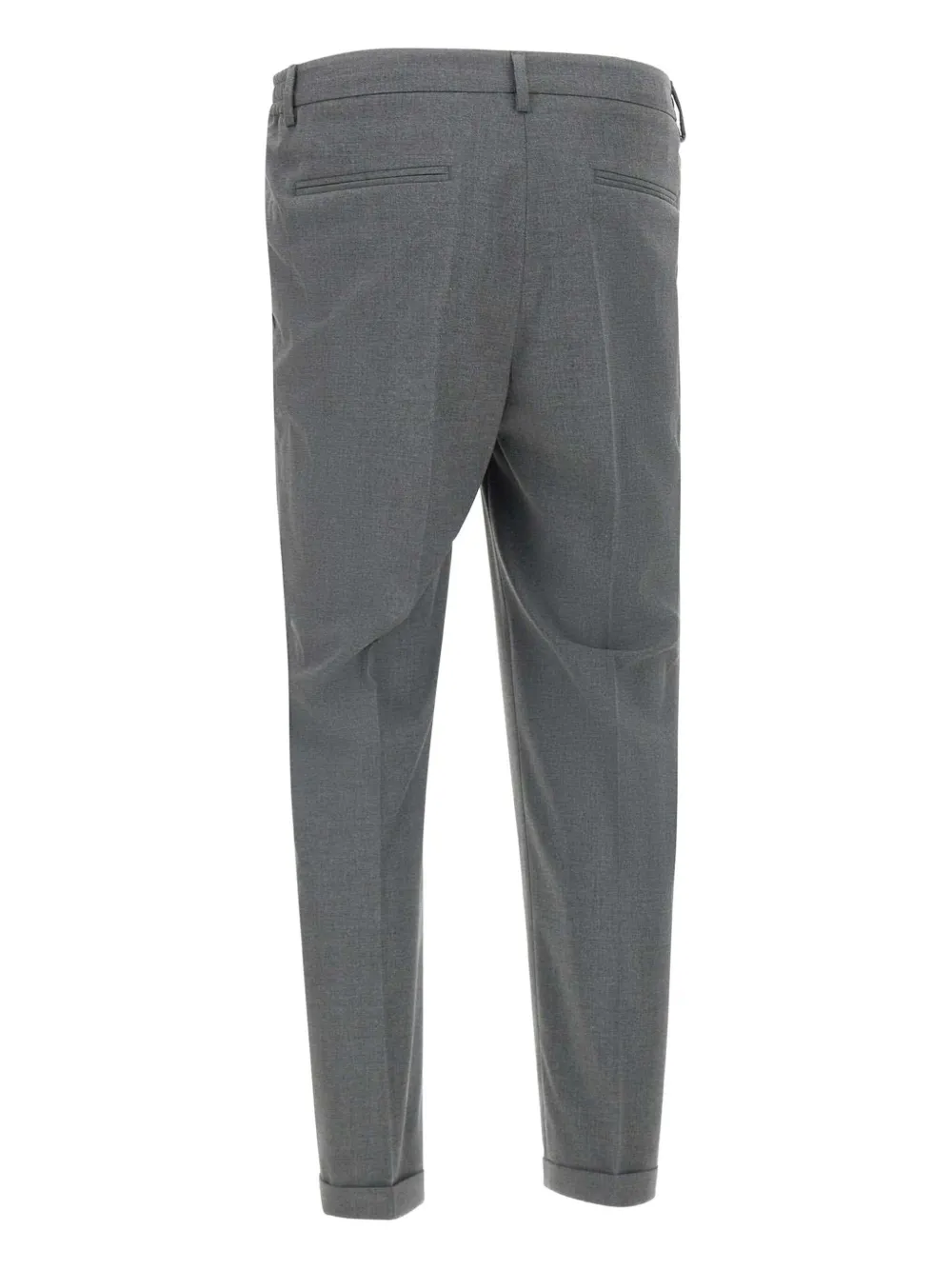  Devore Belt-loops Trousers - Grey 