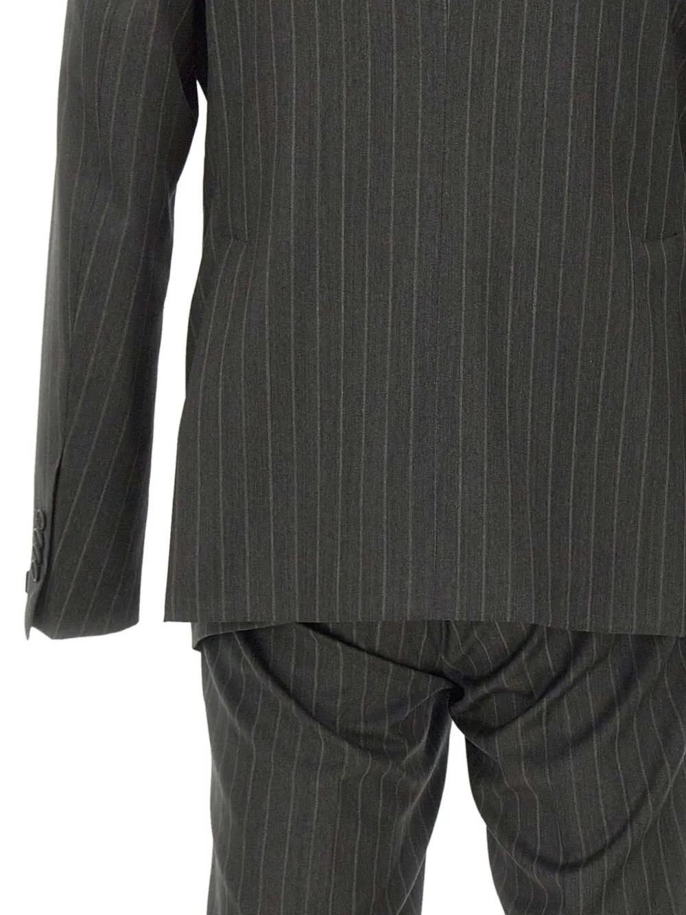 Tagliatore Pak met krijtstreep Grijs