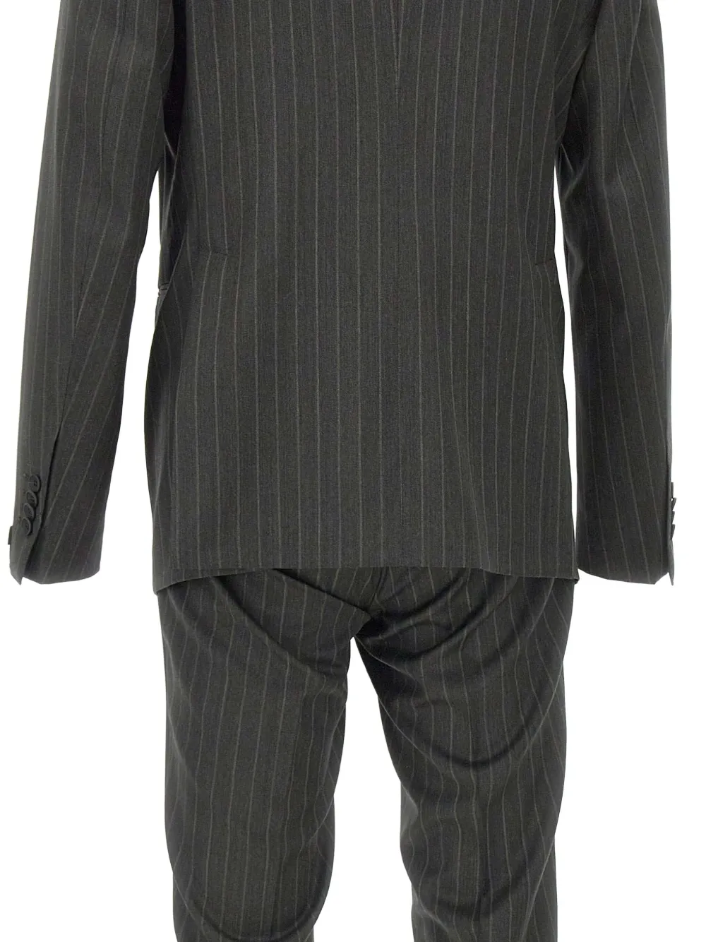 Tagliatore Pak met krijtstreep Grijs