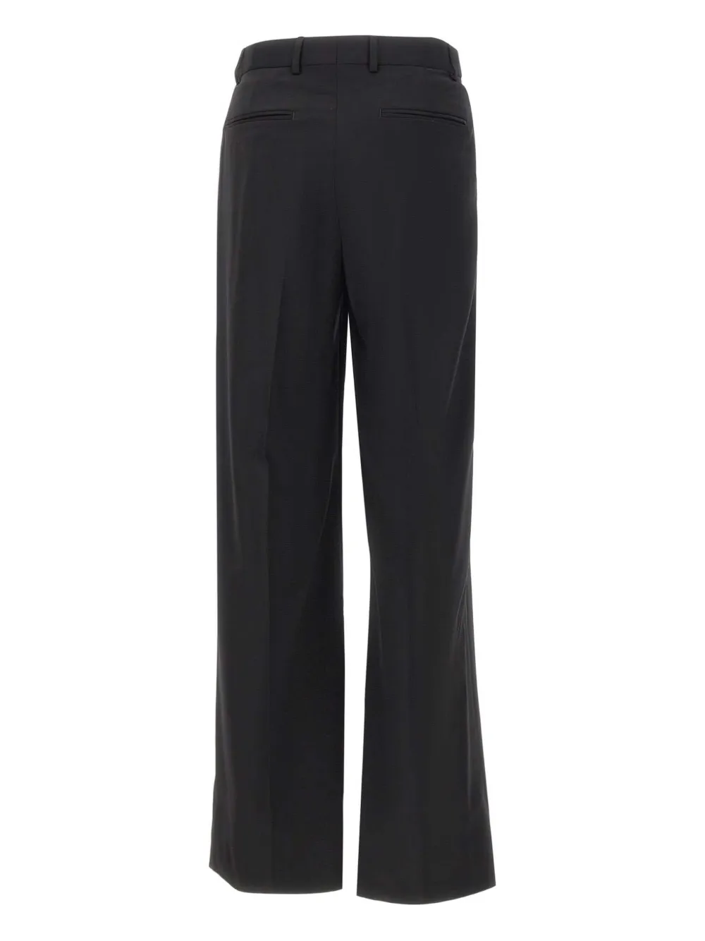 Emporio Armani pleated trousers - Zwart