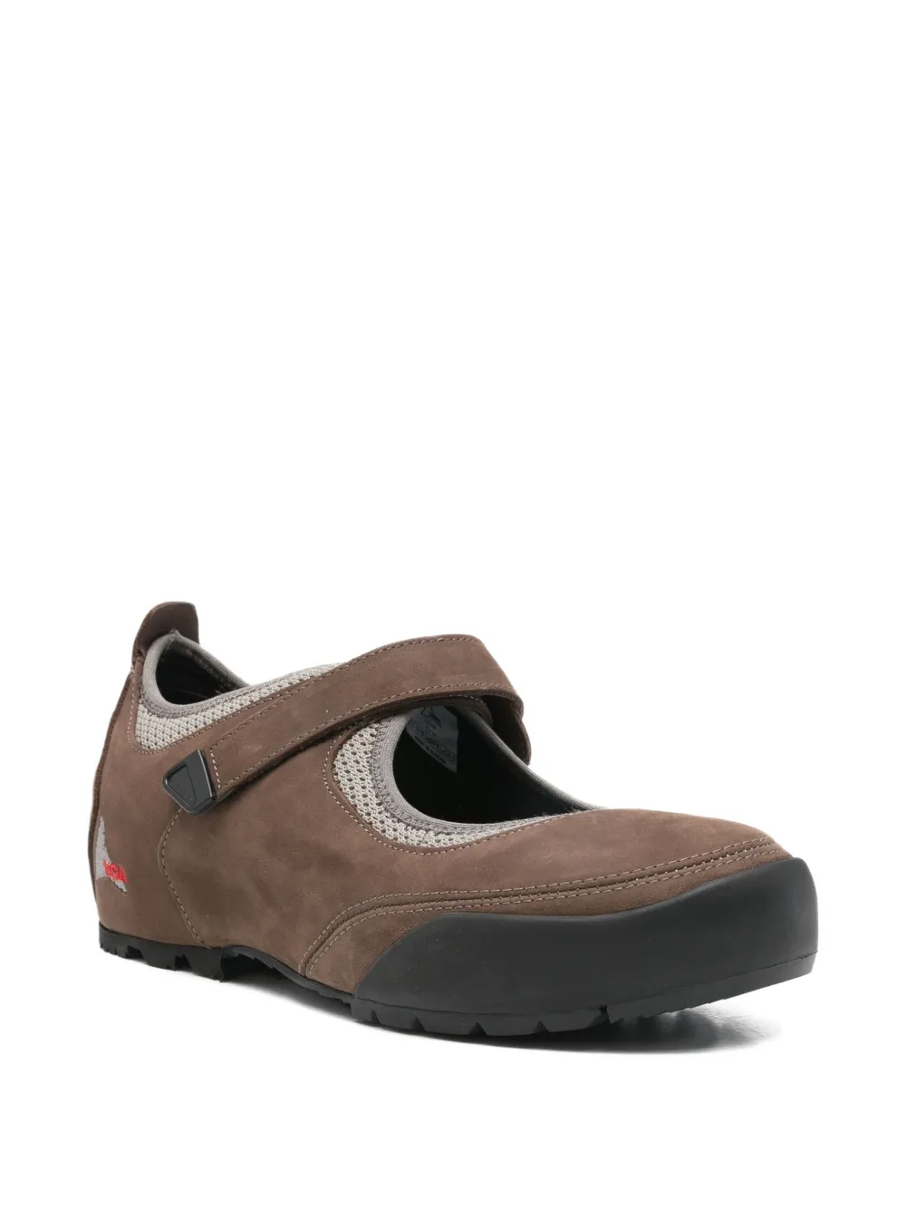 ROA Loie sneakers met bandje Bruin