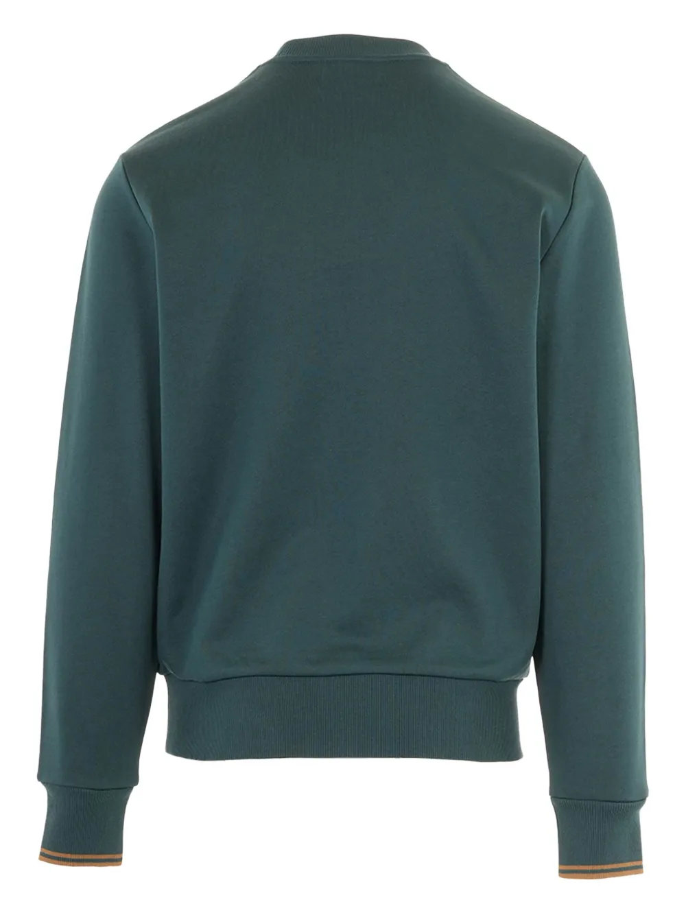Fred Perry Sweater met geborduurd logo - Groen