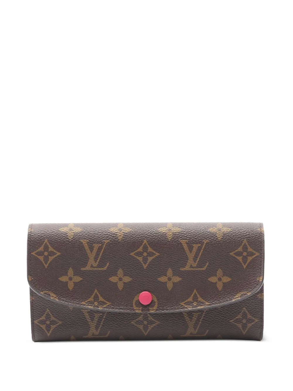 Louis Vuitton Pre-Owned 2016 モノグラム エミリー 長財布 - ブラウン Louis Vuitton Pre-Owned 2016 モノグラム エミリー 長財布 - ブラウン
