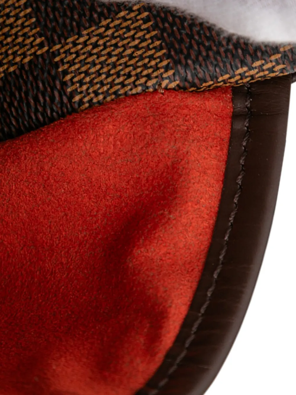 Pre-owned Louis Vuitton 2006-2015 Damier Ebene Ipanema Pm Crossbody Bag In Brown