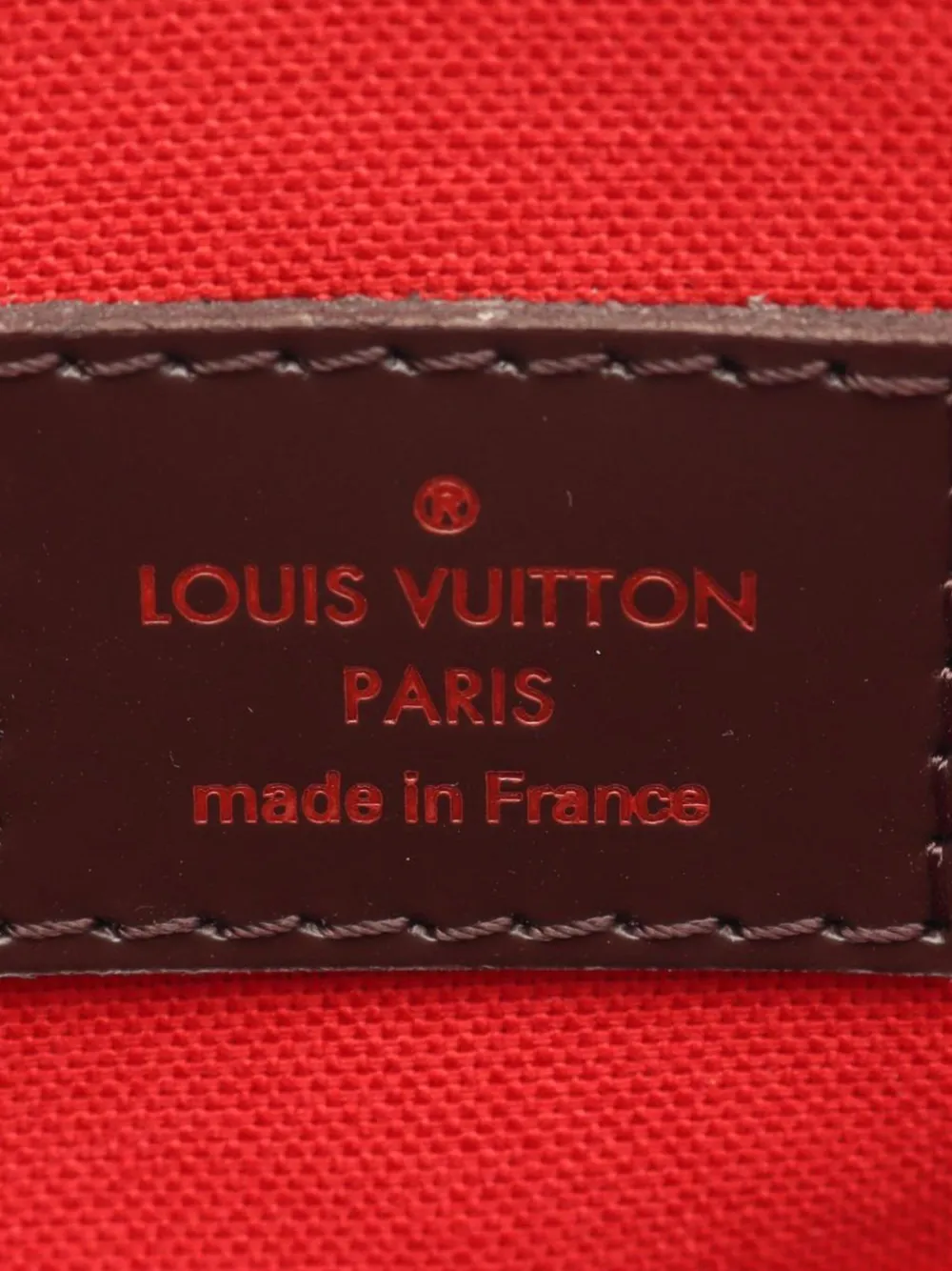 Pre-owned Louis Vuitton 2010 Damier Ebene Verona Mm Shoulder Bag In Brown