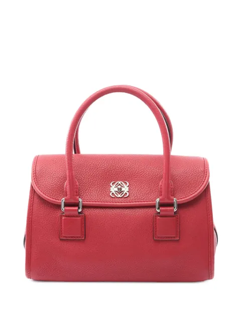 Loewe Pre-Owned bolsa satchel Alamo 28 de piel 2010-2025