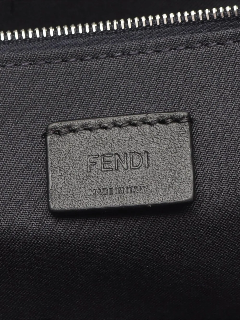 Fendi Pre-Owned 2021-2025 Medium Denim Effect FF Jacquard Shopping Bag tote bag | Pre-Owned | Image 2