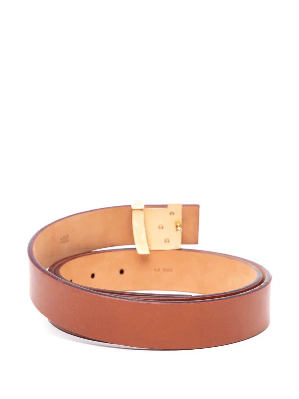 Pre-owned Louis Vuitton 2004 Nomade Lv Initiales Belt In Brown