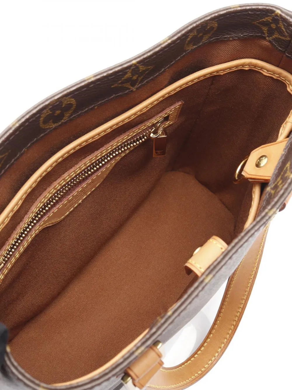 Pre-owned Louis Vuitton 2002 Monogram Vavin Pm Handbag In Brown