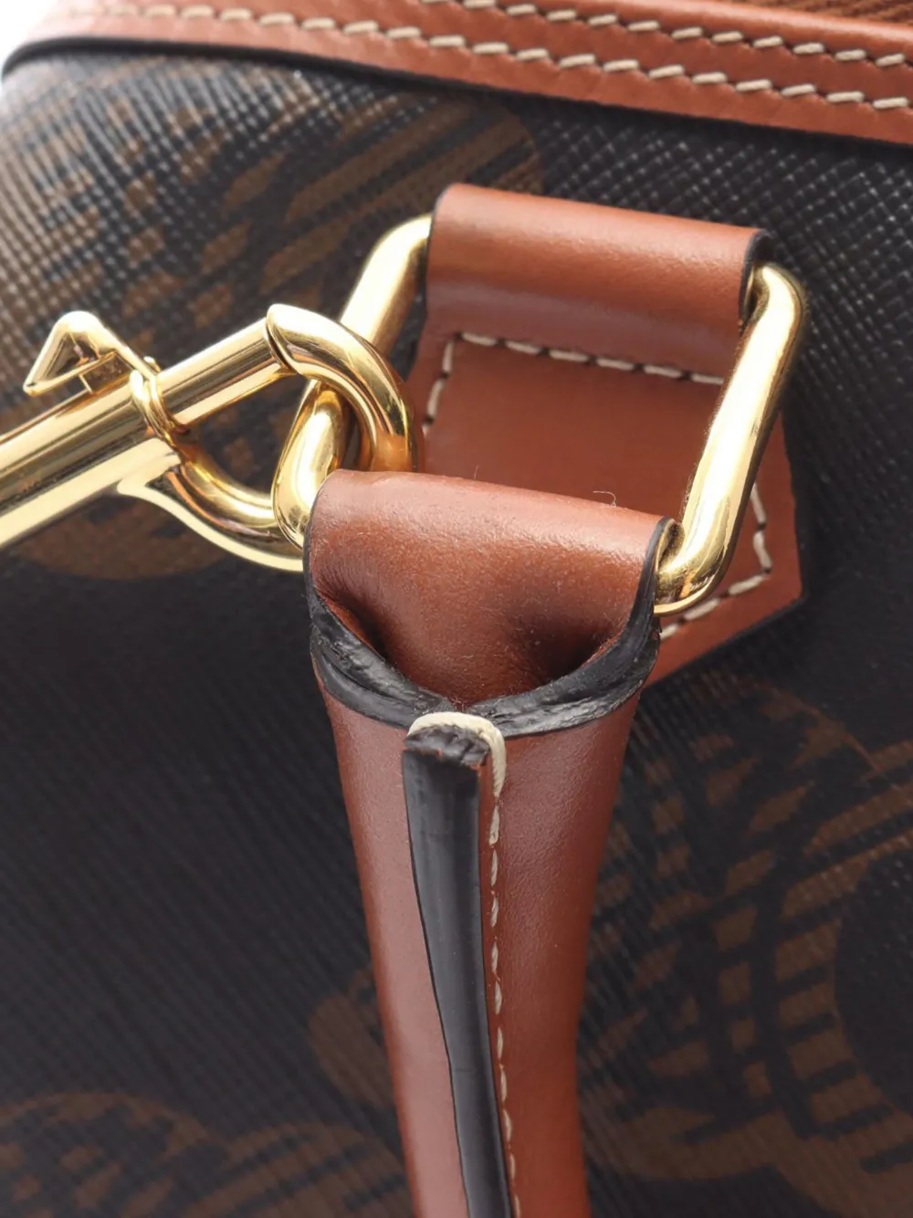 Celine Pre-Owned 2021-2025 Small Triomphe XL Coated Canvas satchel | Pre-Owned | Image 2