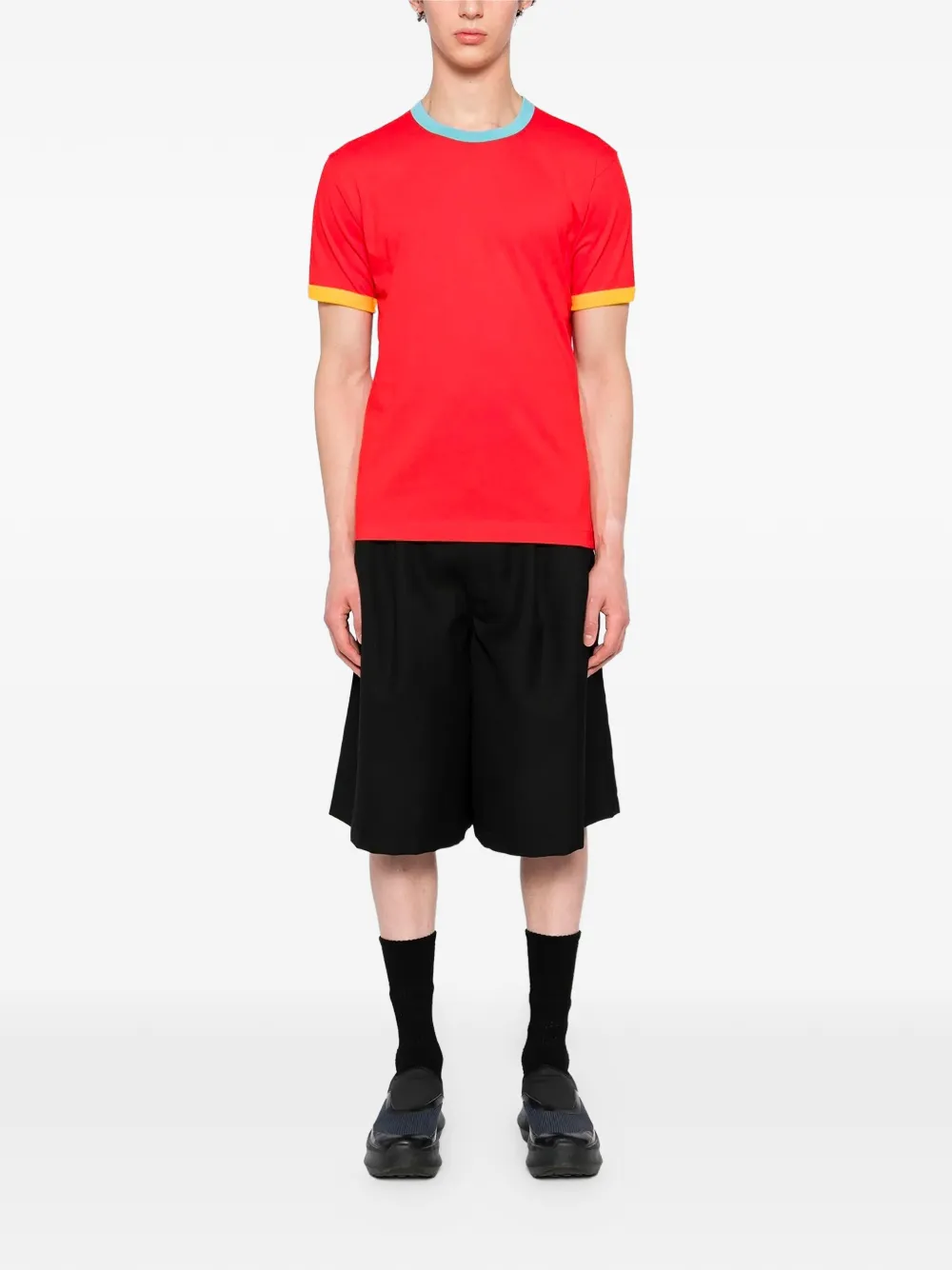 Comme des Garçons Homme Ringer t-shirt - Rood