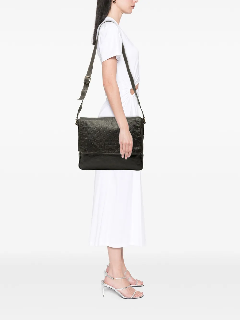 Gucci Pre-Owned 2000-2015 Guccissima Messenger Bag crossbody bag | Pre-Owned | Image 2