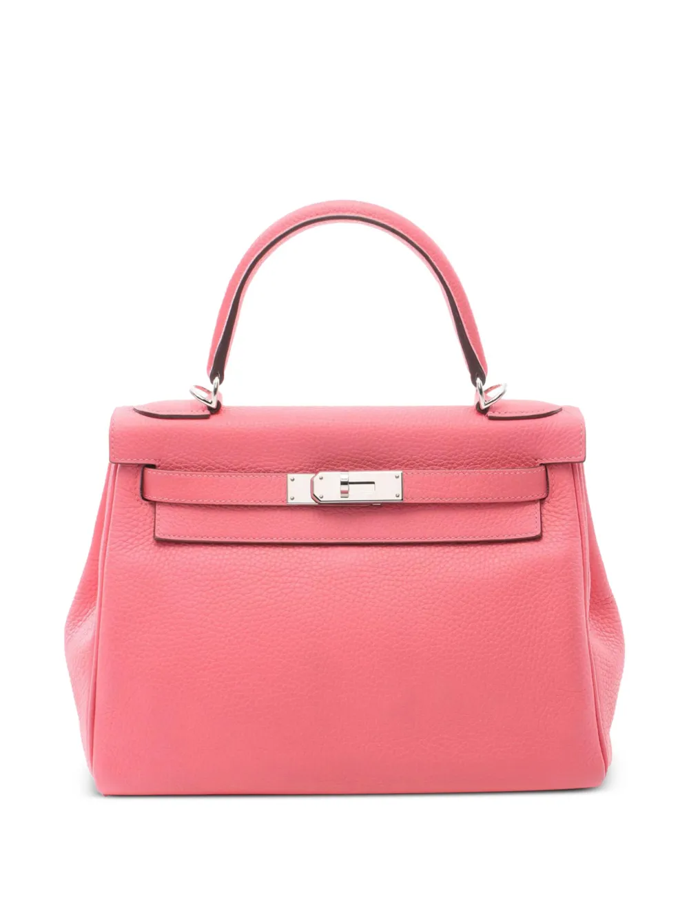 Hermès Pre-Owned 2020 Clemence Kelly II Retourne 28 satchel | Pink | Image 1