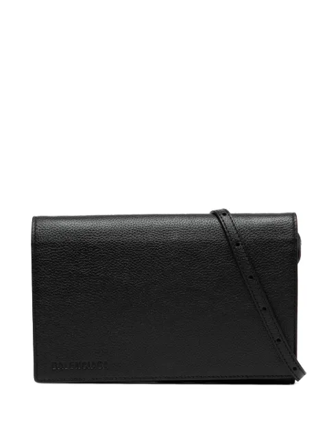 Balenciaga Pre-Owned 2021 Small Leather Logo Flap crossbody bag