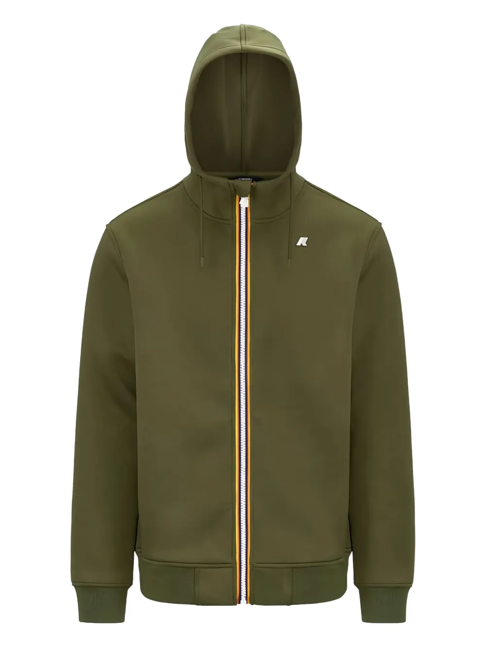 K-Way Rainer Spacer zip-up hoodie | Green | Image 1