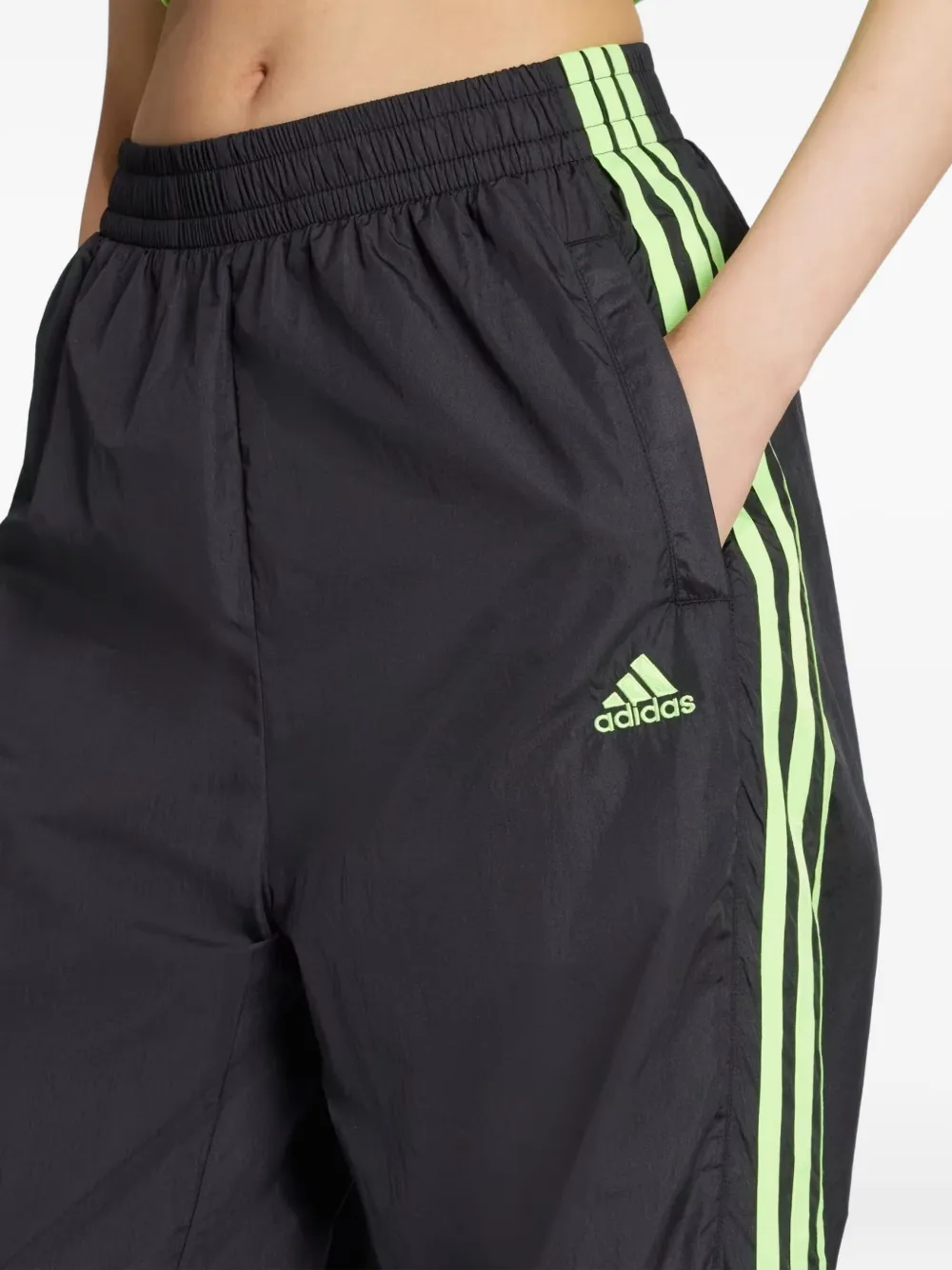 adidas Teamgeist Adicolor gestreepte trainingsbroek Zwart