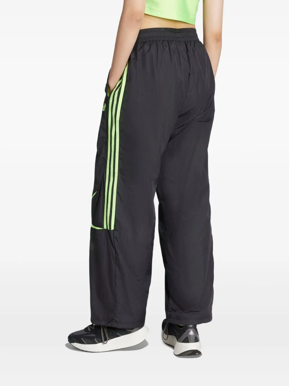 adidas Teamgeist Adicolor gestreepte trainingsbroek Zwart
