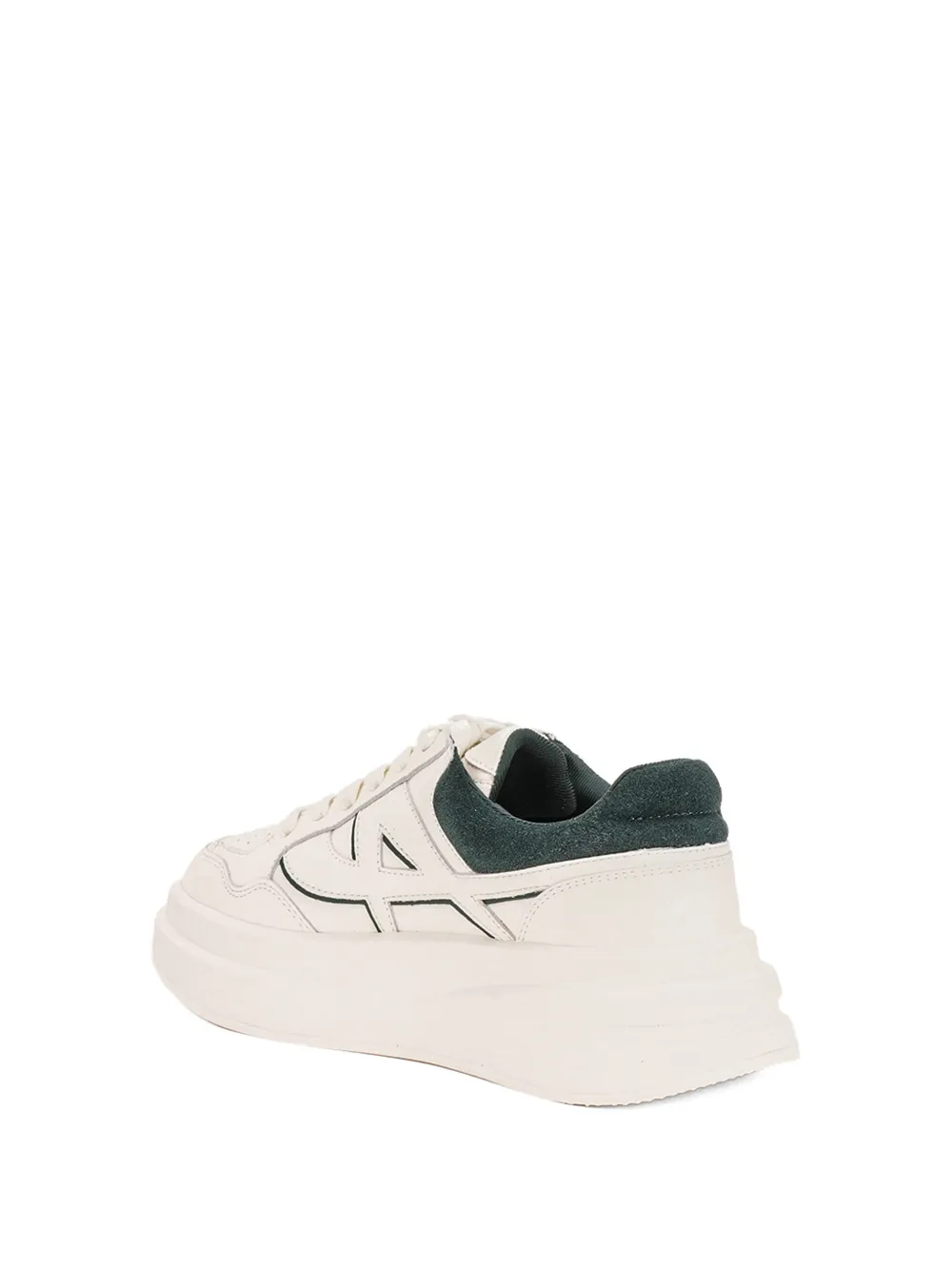 Ash Sneakers met vetersluiting Beige