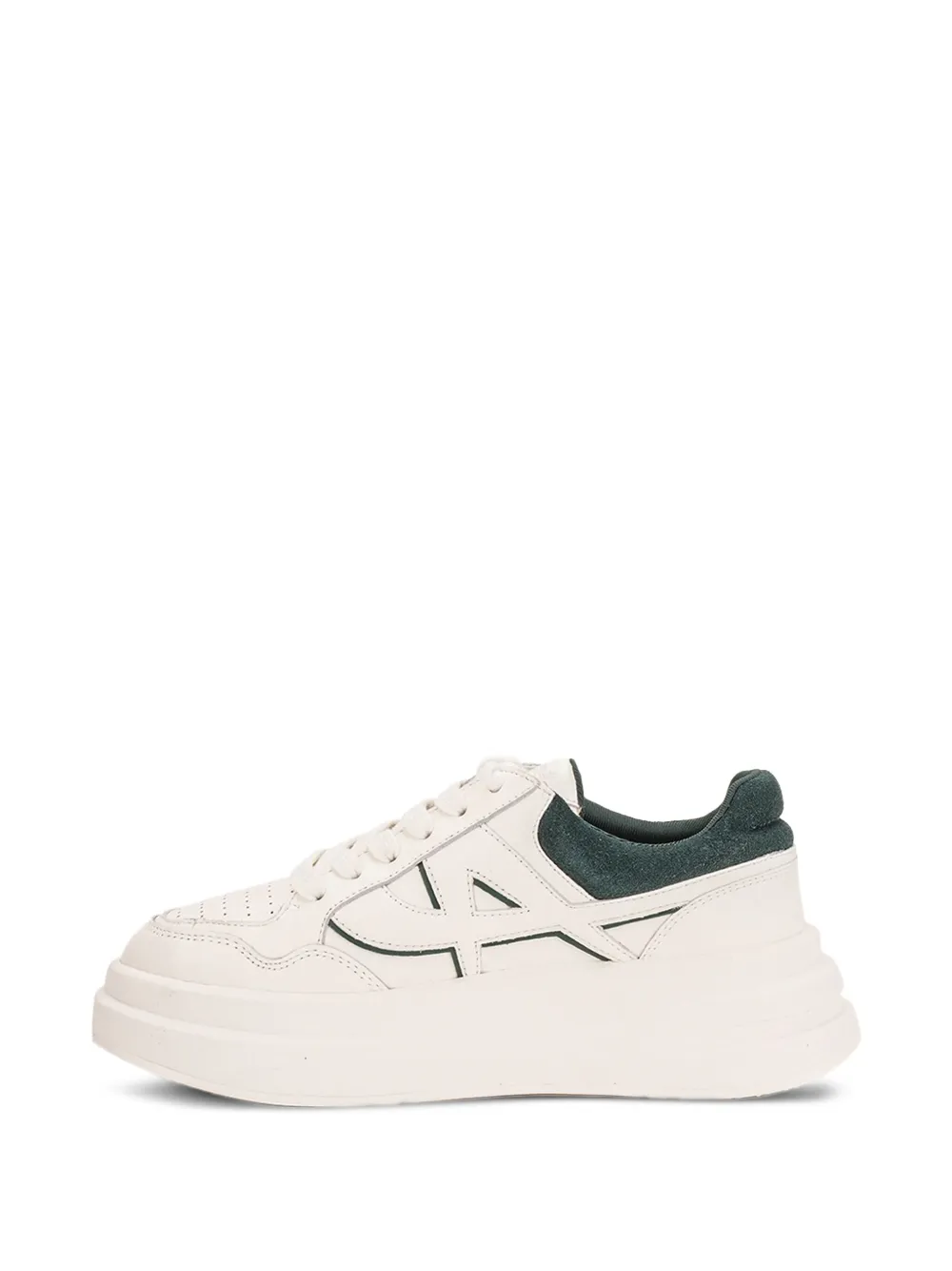 Ash Sneakers met vetersluiting Beige