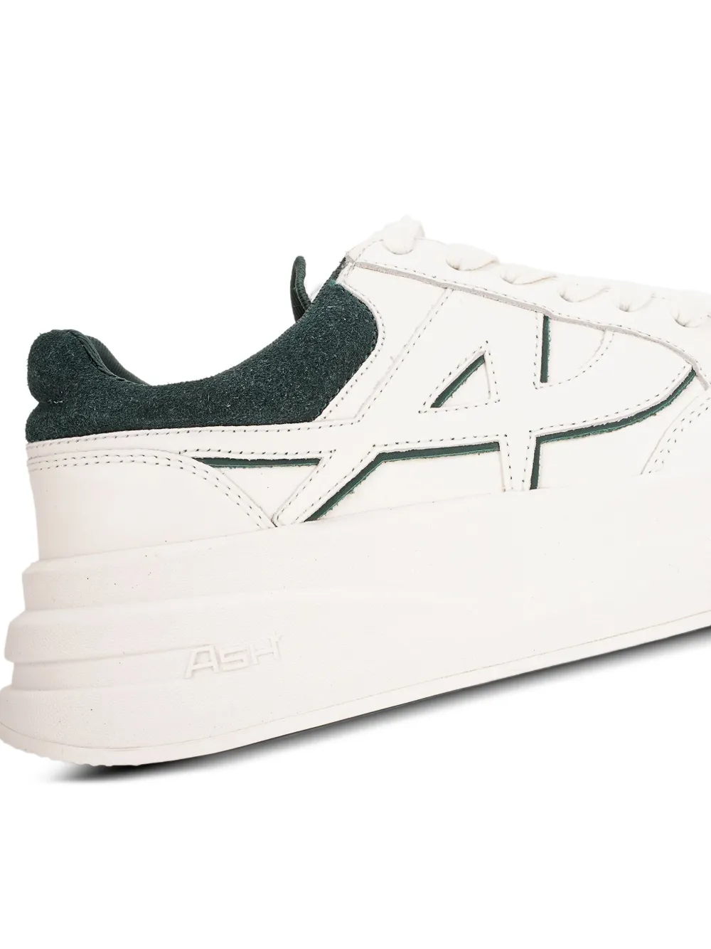 Ash Sneakers met vetersluiting Beige
