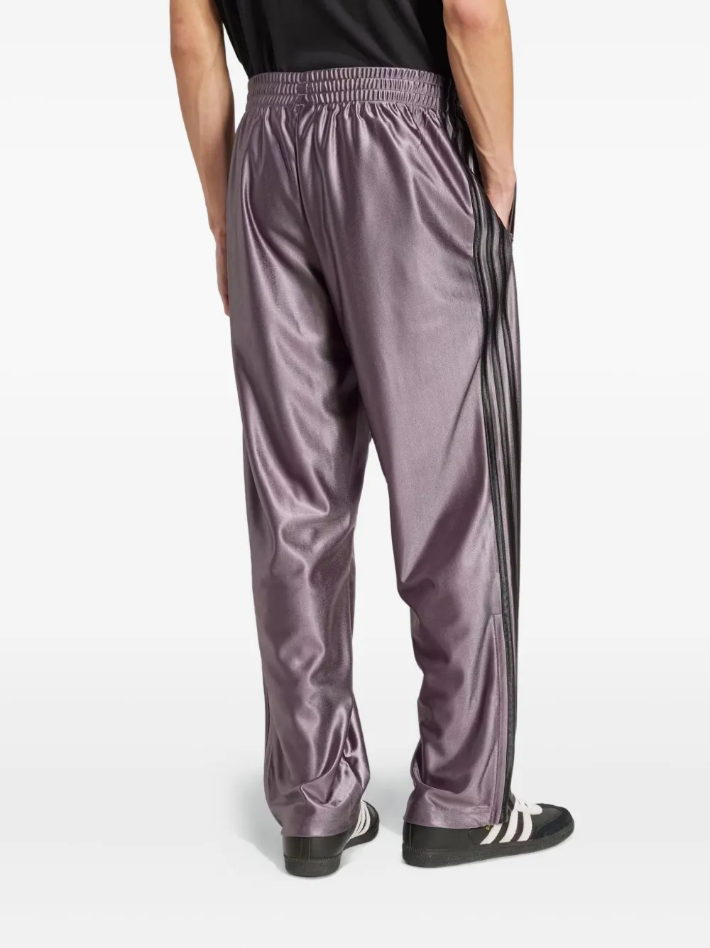 adidas elasticated stripe track pants | Track Pants | Image 2