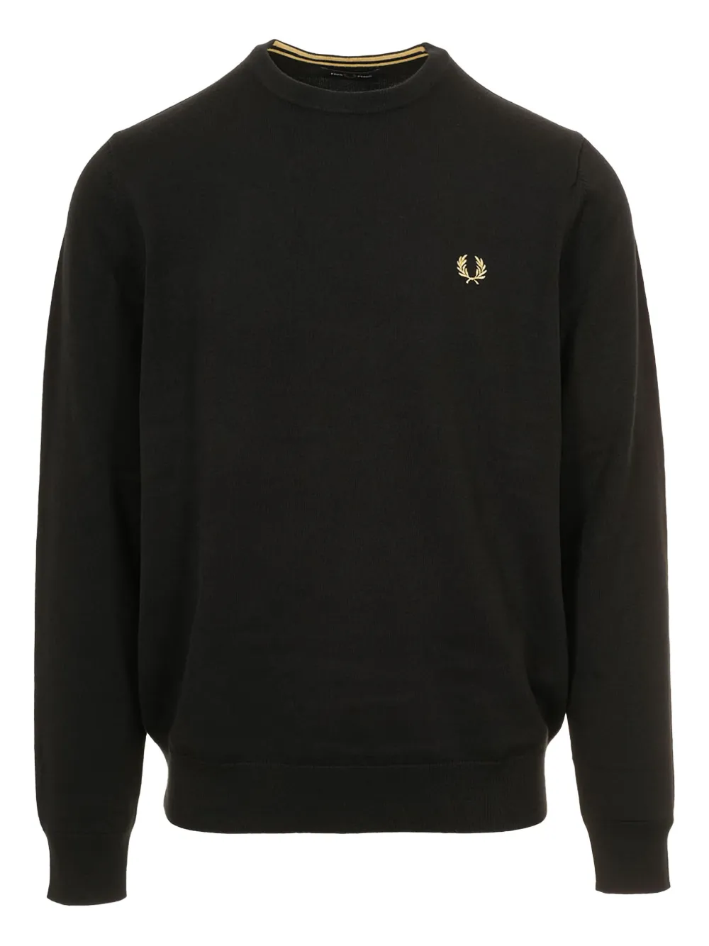 Fred Perry pull à col rond | noir | Image 1
