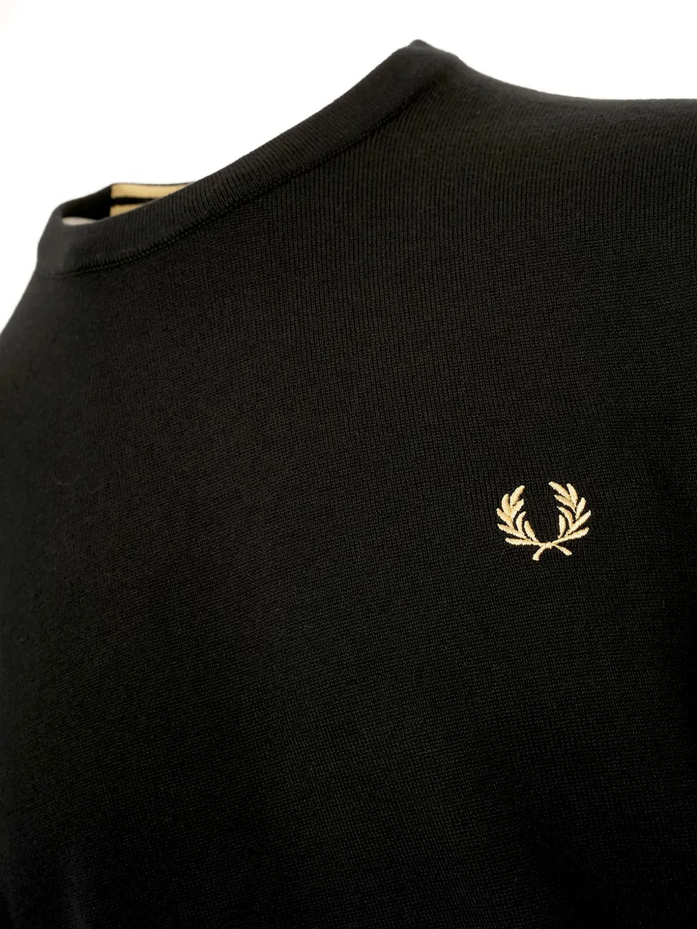 Fred Perry Trui met ronde hals Zwart