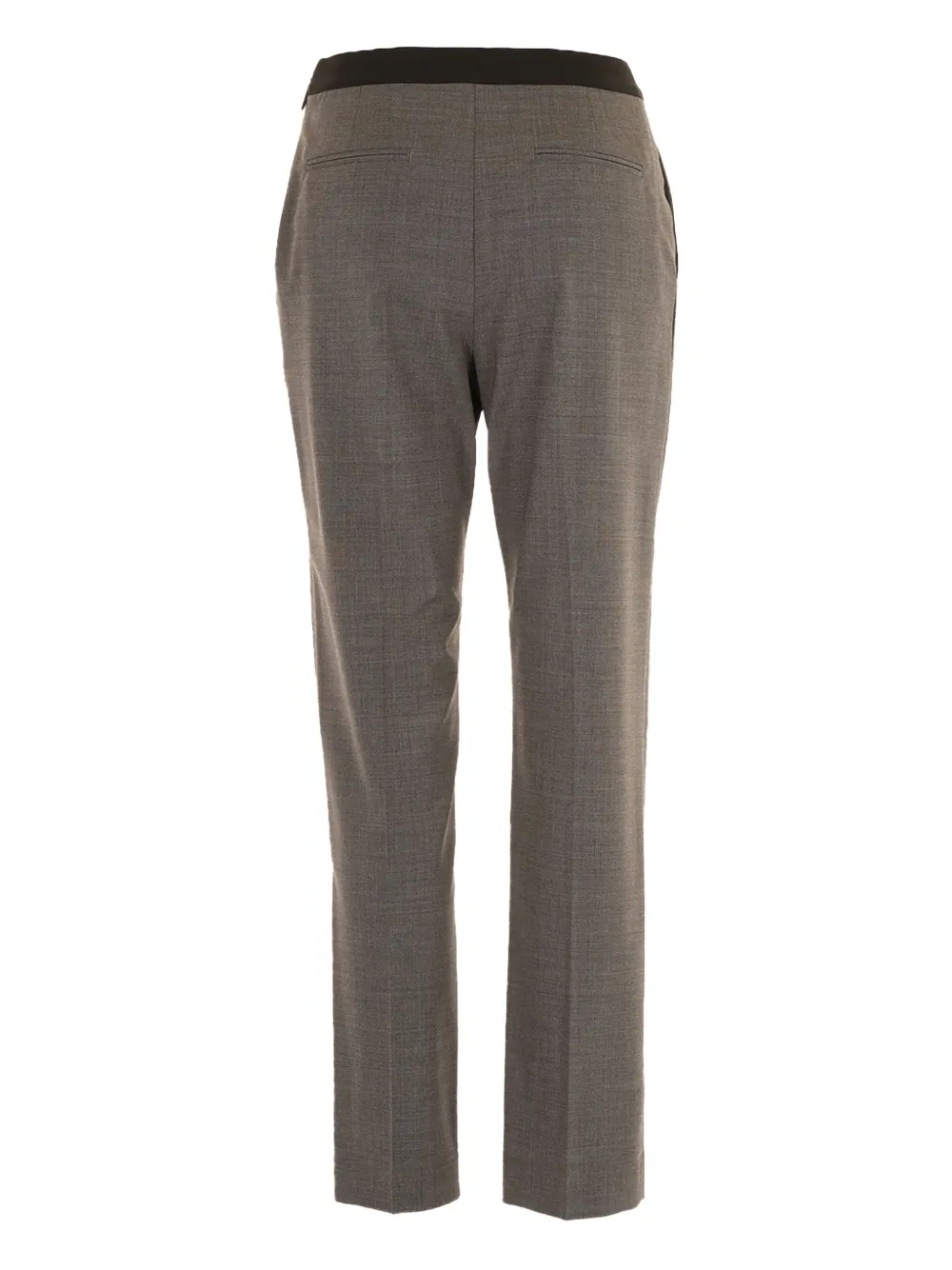 MSGM Pantalon met logo tailleband - Grijs