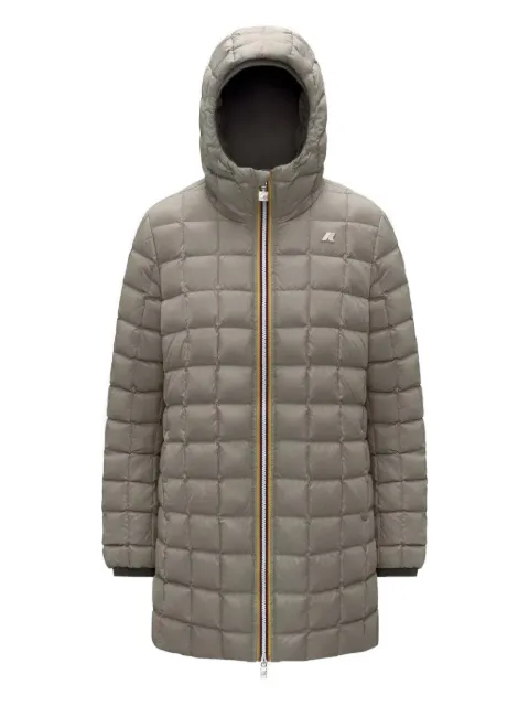 K-Way Sophie hooded zip-up coat