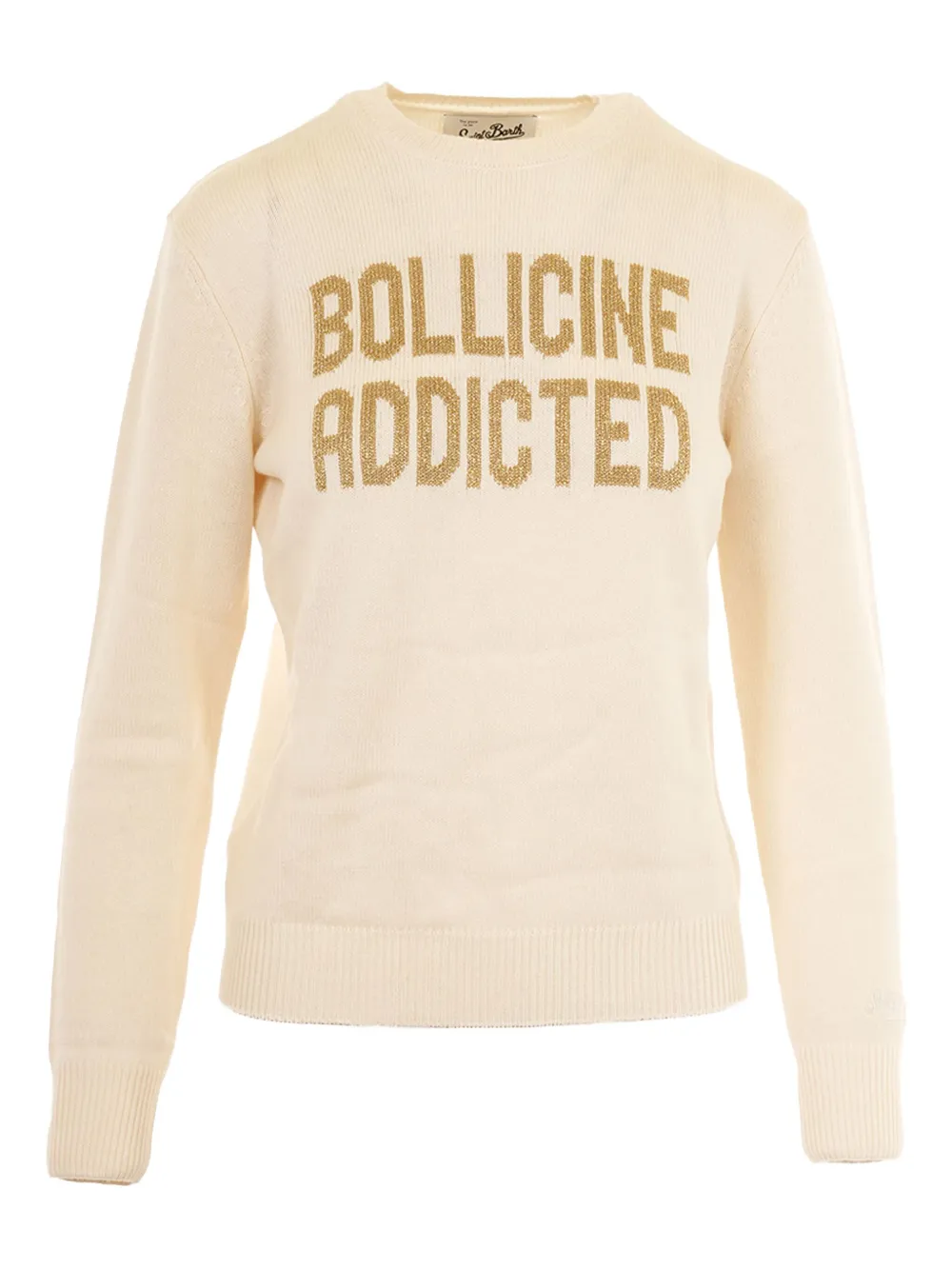 Mc2 Saint Barth New Queen Long-sleeves Sweater In Neutral