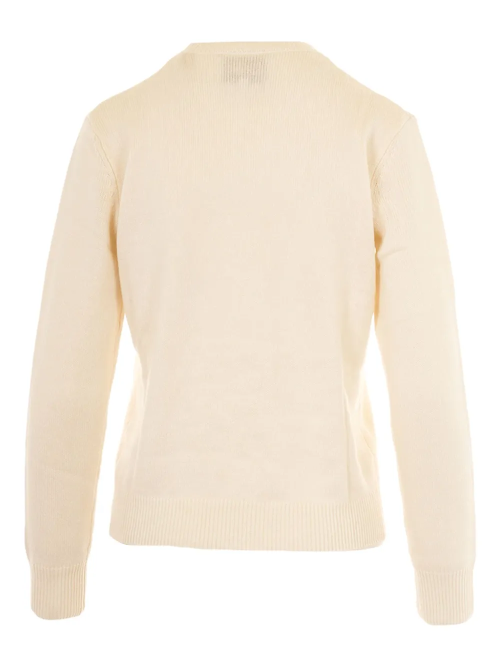 Mc2 Saint Barth New Queen Long-sleeves Sweater In Neutral