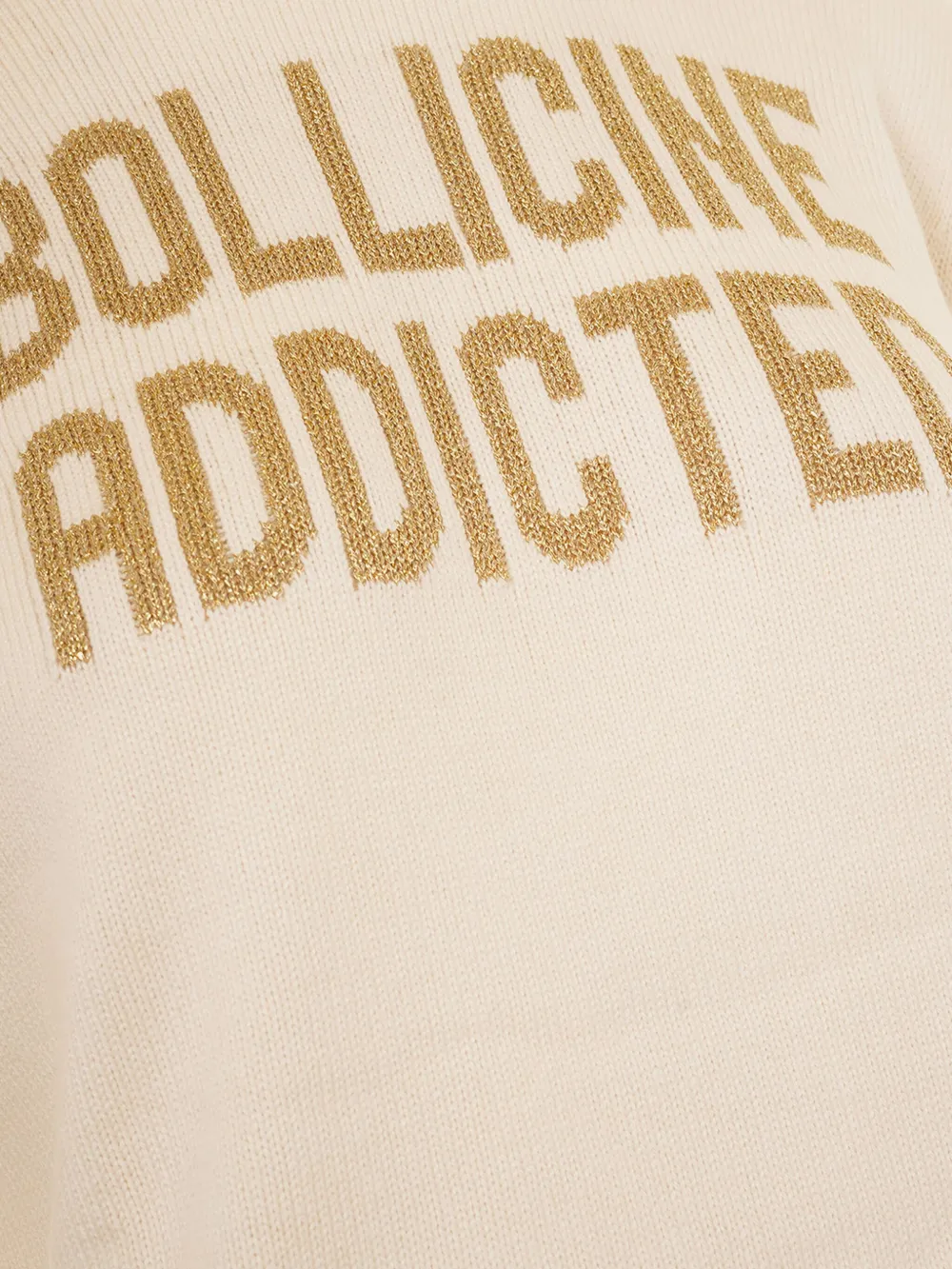 MC2 Saint Barth New Queen trui met lange mouwen Beige