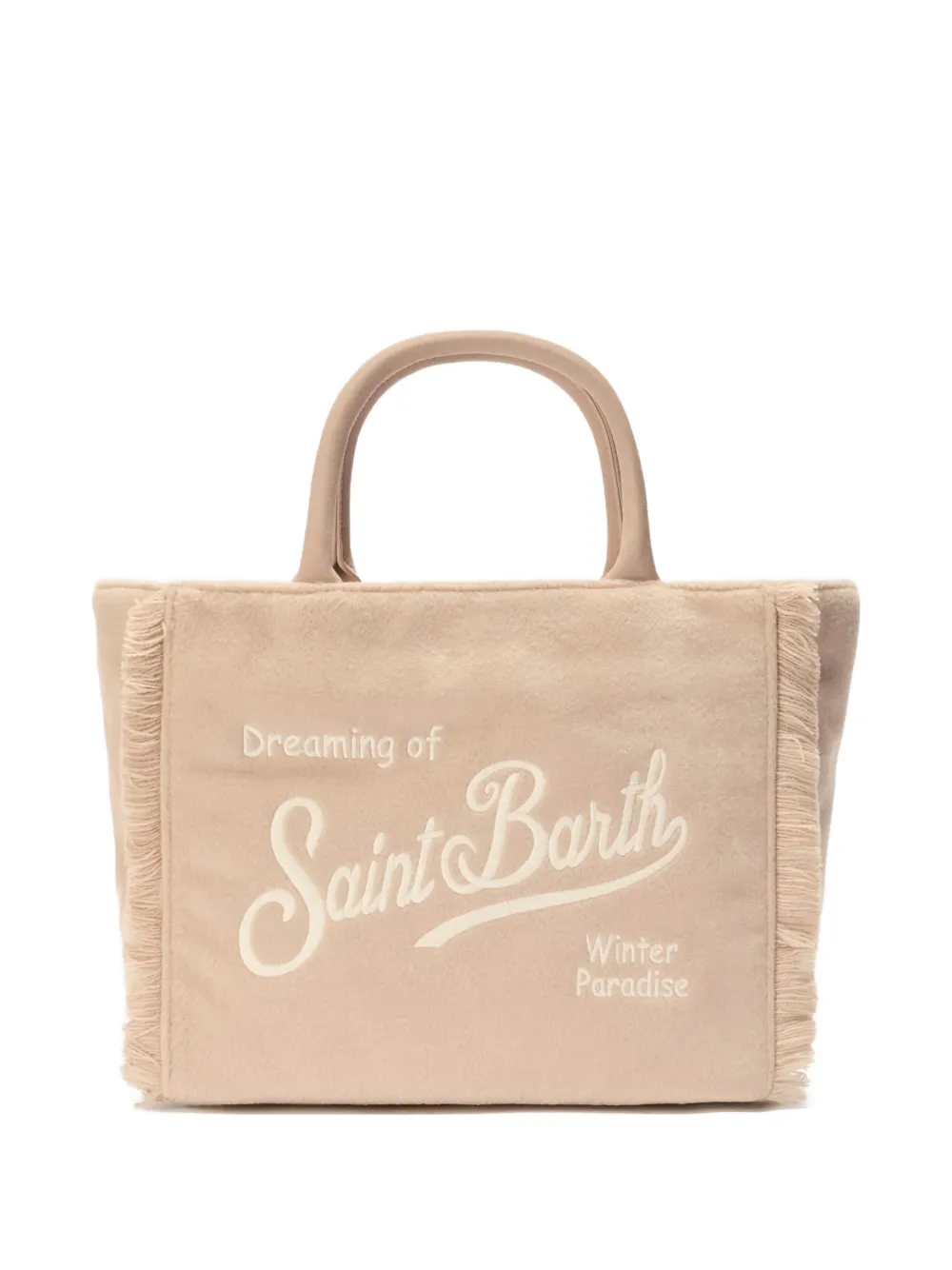 MC2 Saint Barth fringed tote bag | Neutrals | Image 1