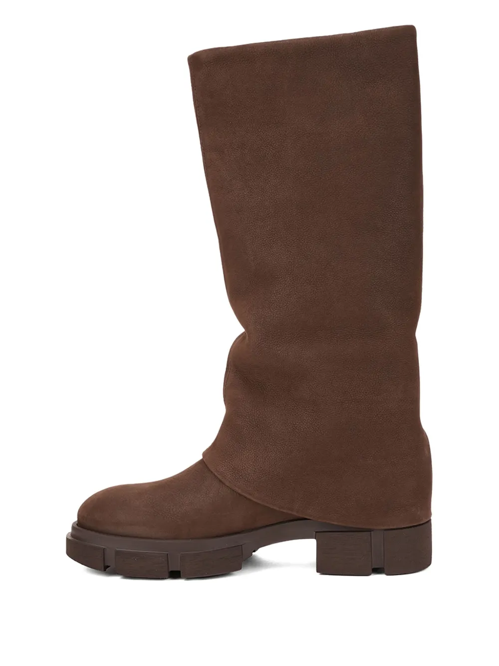 Copenhagen Studios Lug-sole Boots In Brown