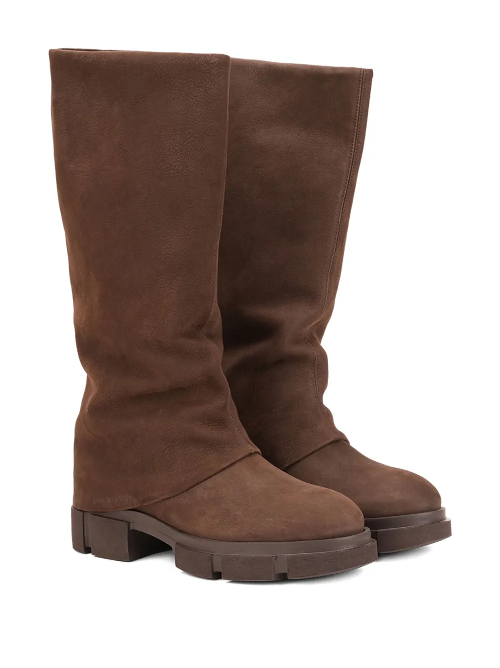 Copenhagen Studios Lug-sole Boots In Brown