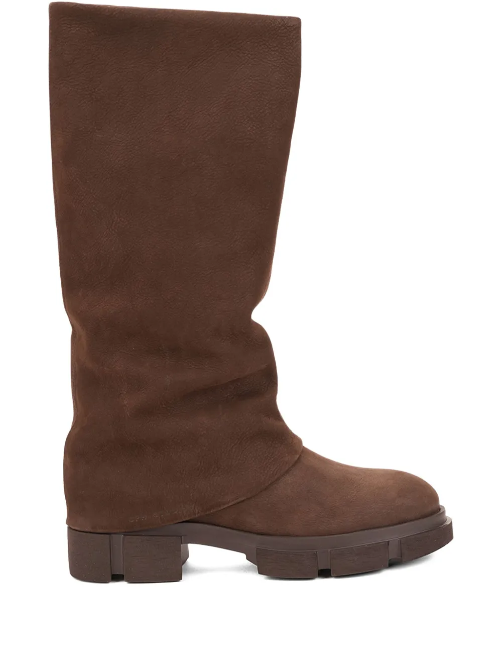 Copenhagen Studios Lug-sole Boots In Brown