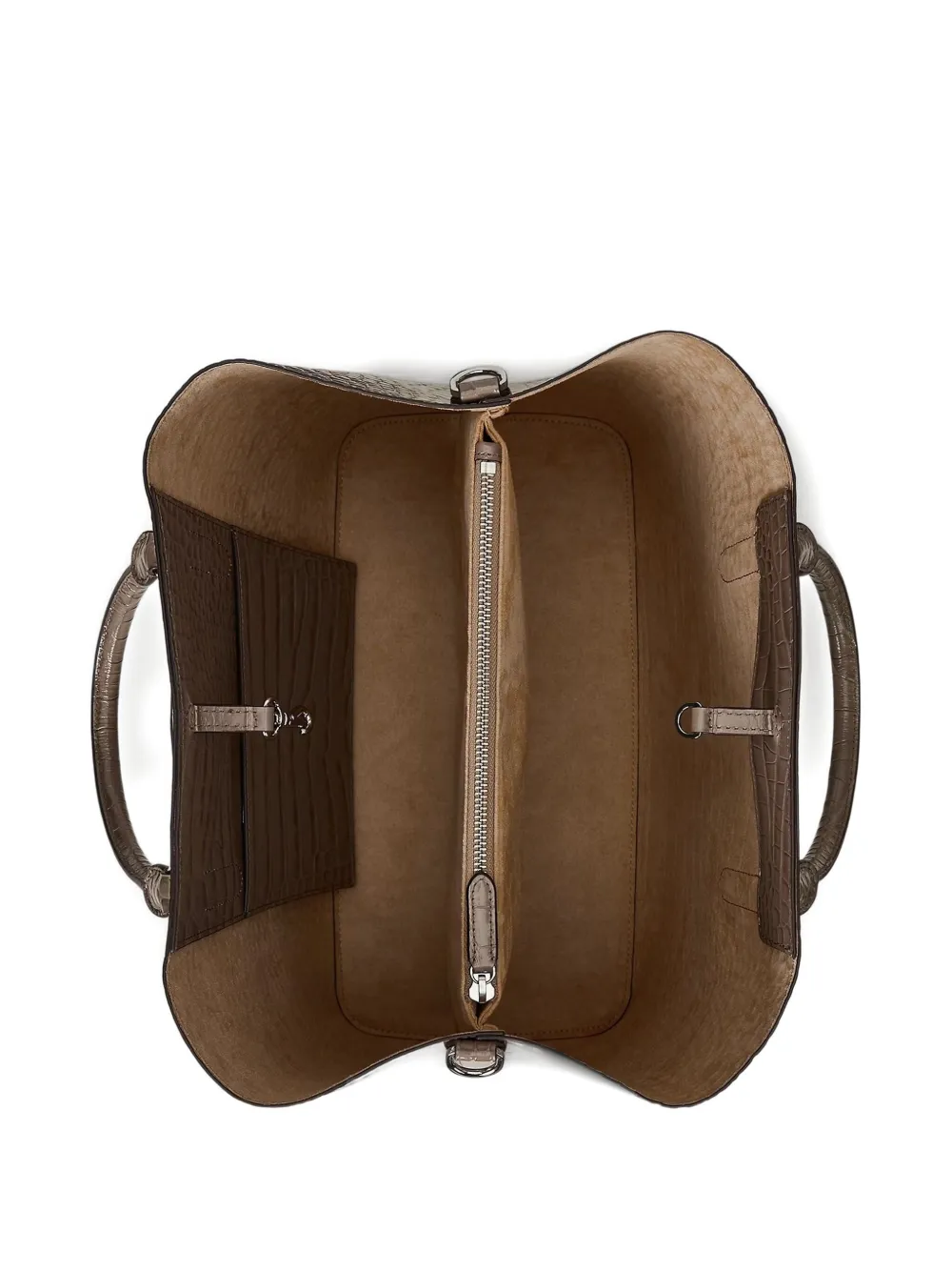 Lauren Ralph Lauren Shopper met leer-reliëf Beige