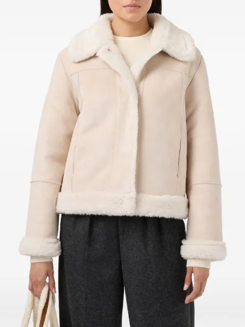 MC2 Saint Barth Lorayne faux-shearling-collar jacket
