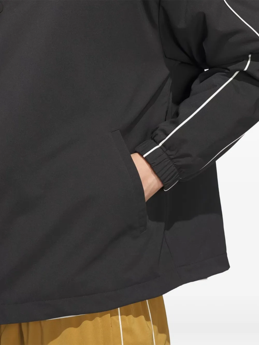 adidas Jack met geborduurd logo Zwart