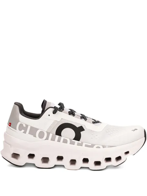 On Running logo-detail lace-up sneakers