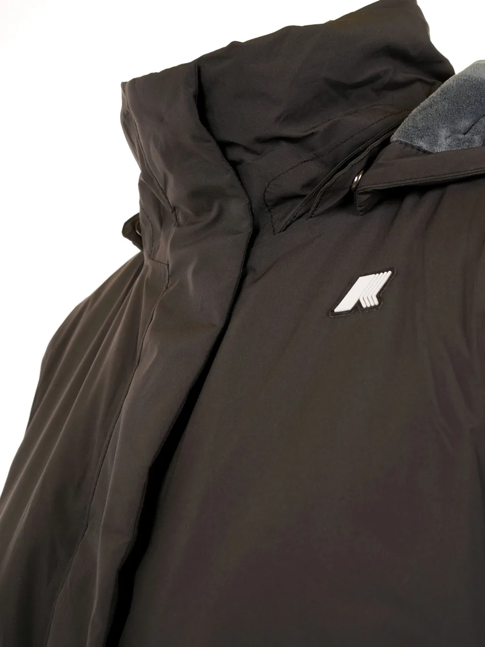 K-Way Sonja parka met capuchon Zwart