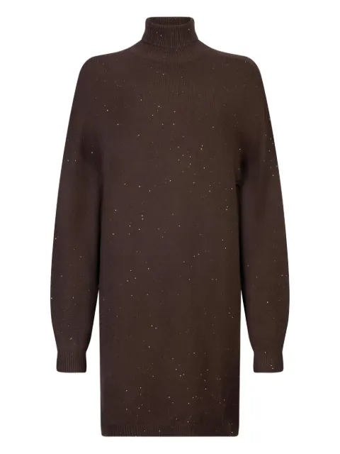 LIU JO roll-neck embellished dress