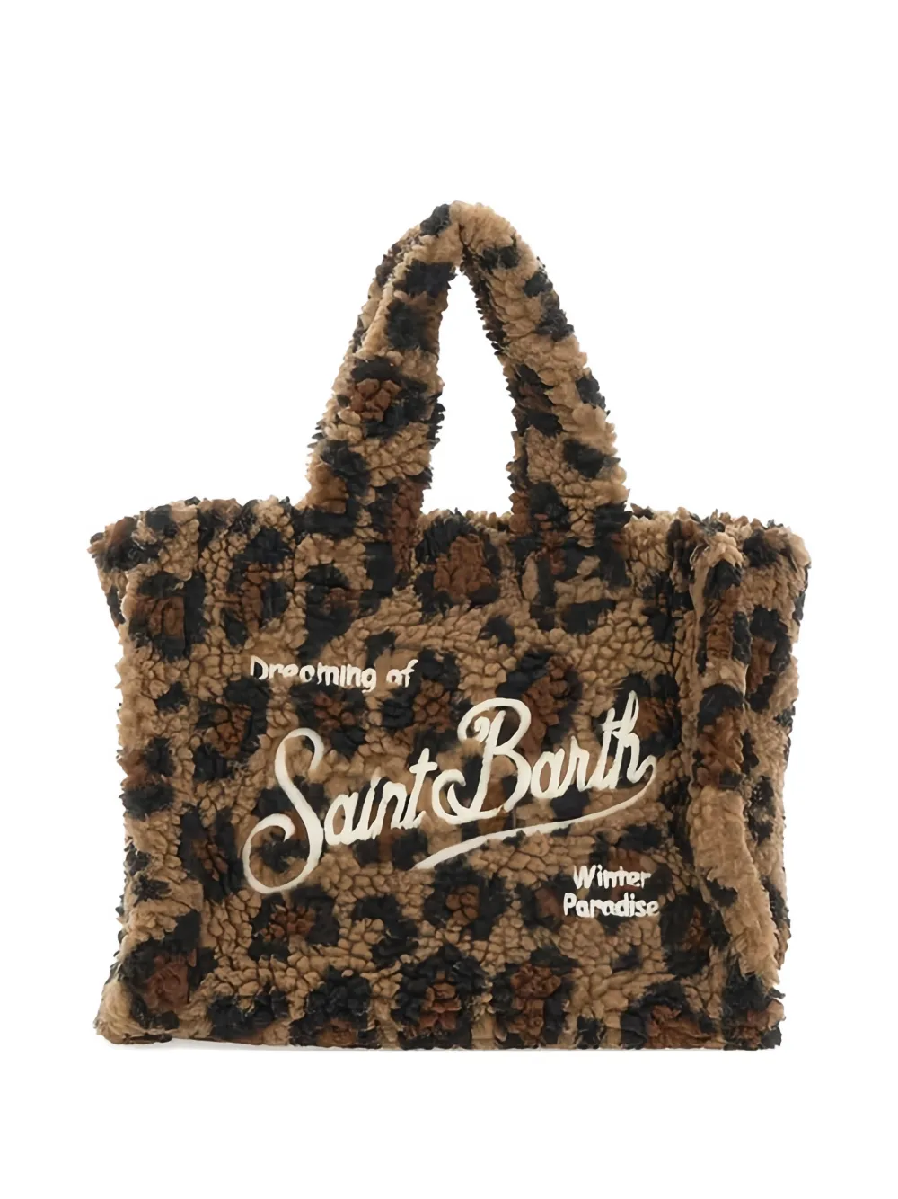 MC2 Saint Barth animal-print tote bag - Marrone