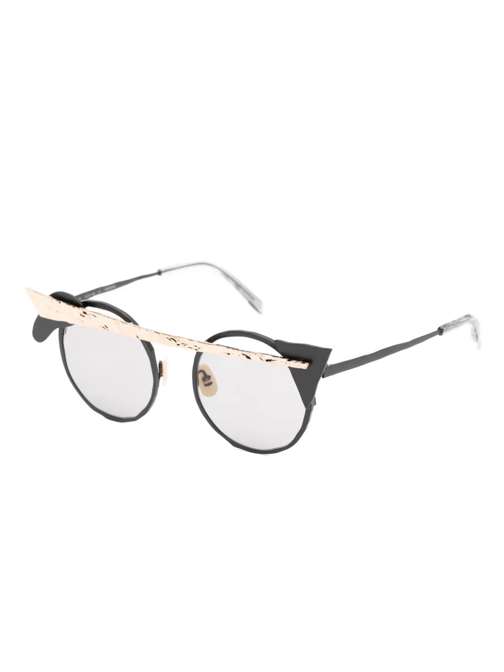 MASAHIROMARUYAMA sculpted round-frame sunglasses | Men | Image 2