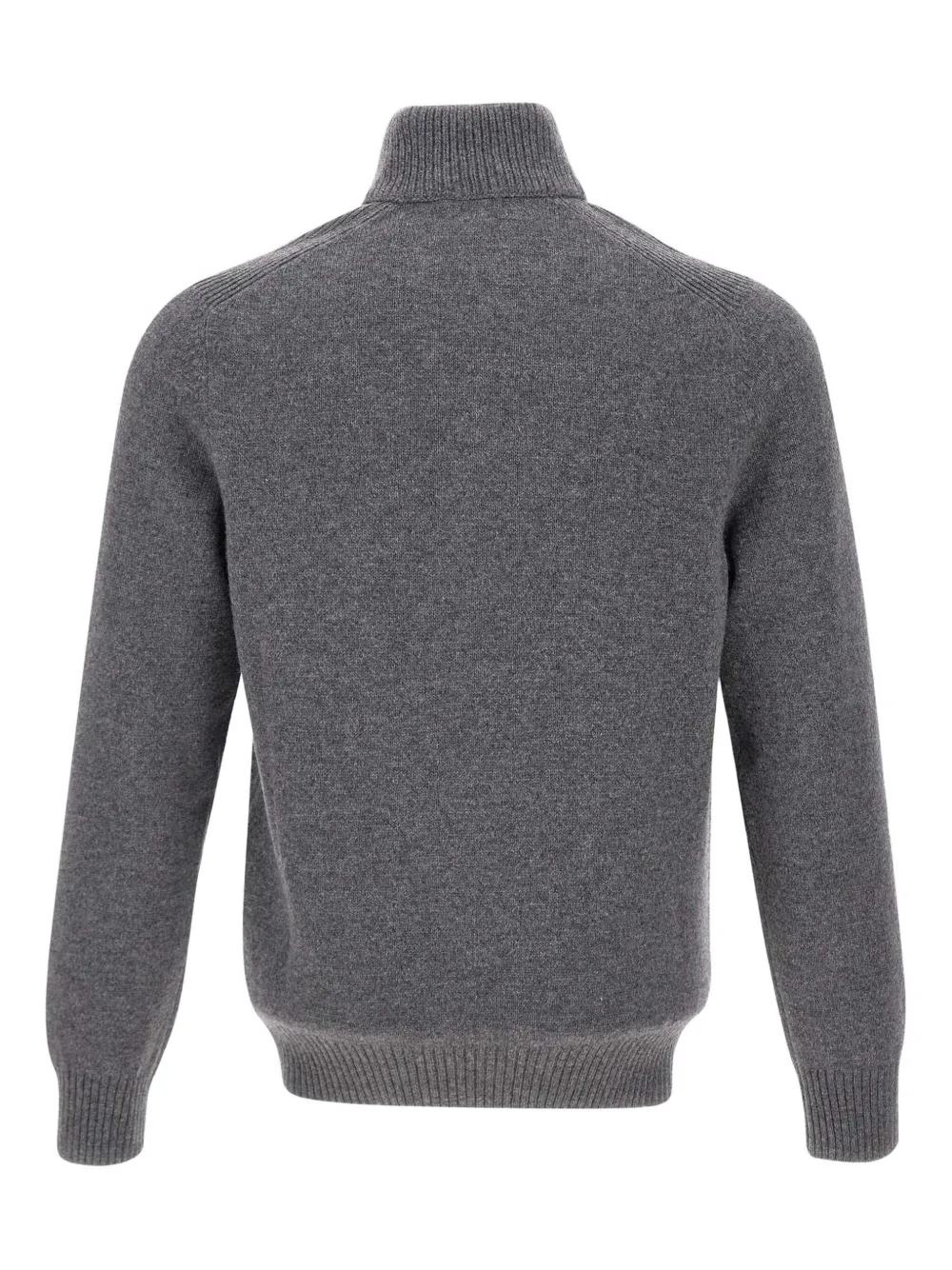 Gran Sasso button-placket wool sweater - Grijs